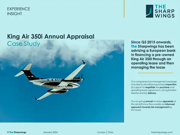 King Air 350i Annual Appraisal